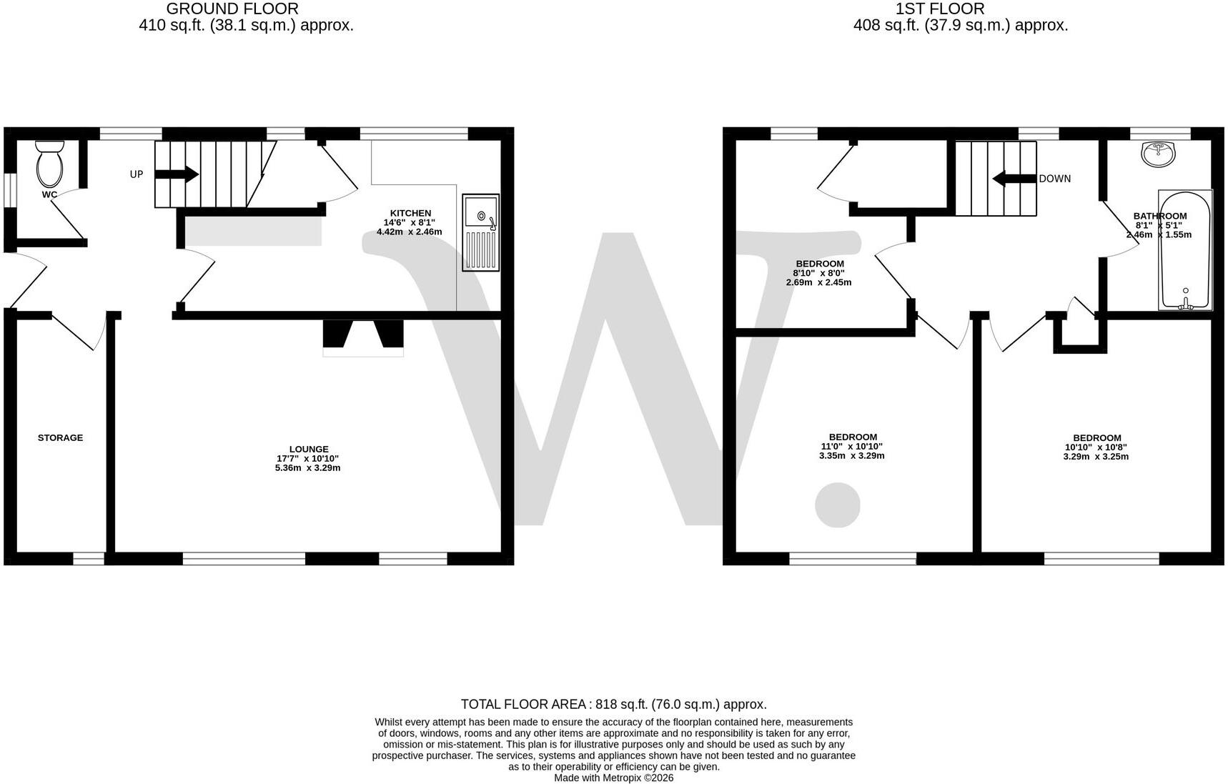Princes Street, North Walsham, NR28 floorplan