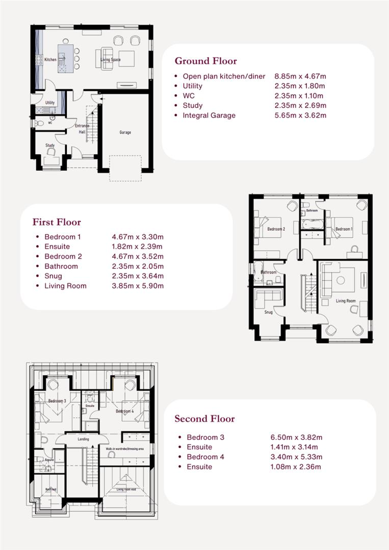 Dol Uchaf, Ruthin Road, Gwernymynydd floorplan