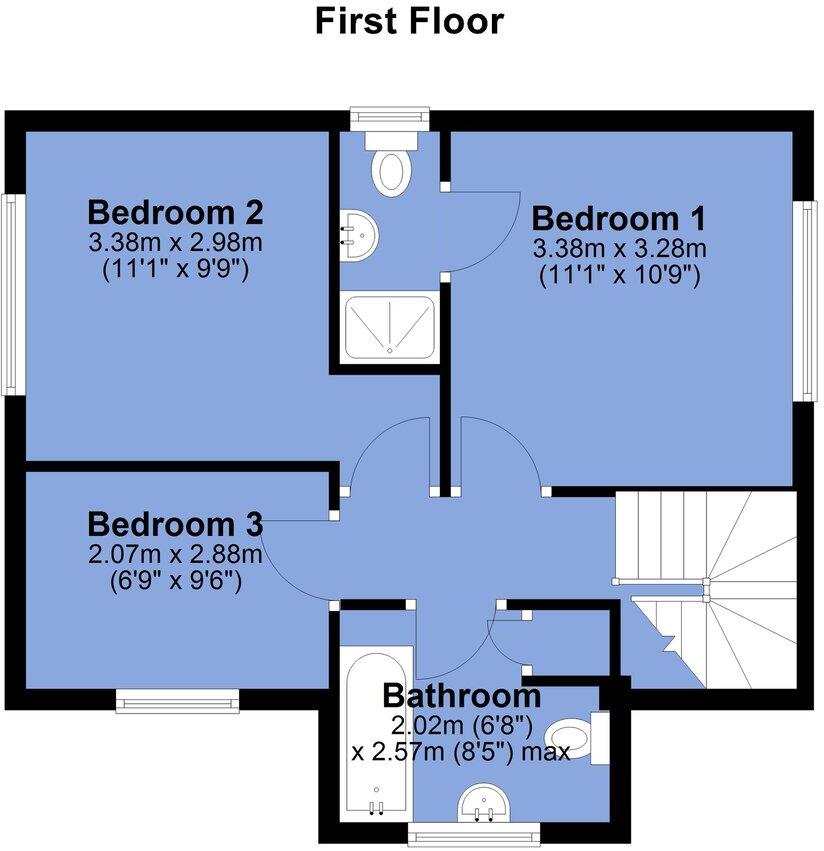 Portland Place, Horwich, Bolton, BL6 floorplan