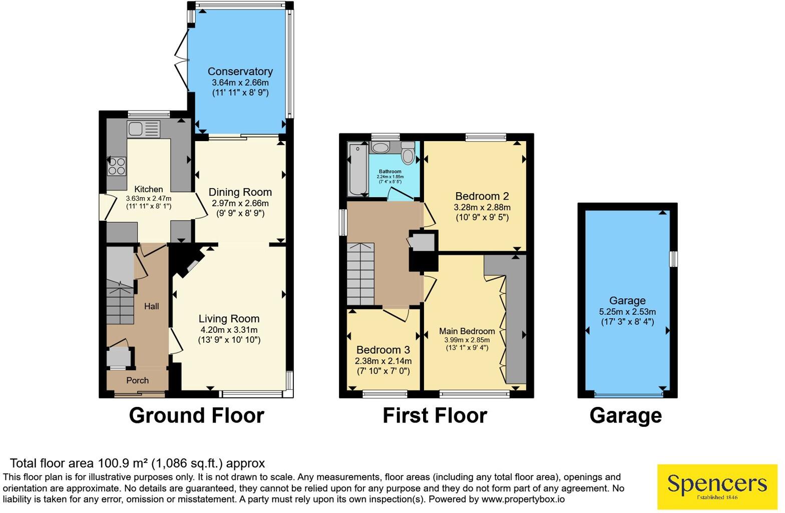 Shirley Drive, Syston, Leicester, Leicestershire, LE7 floorplan