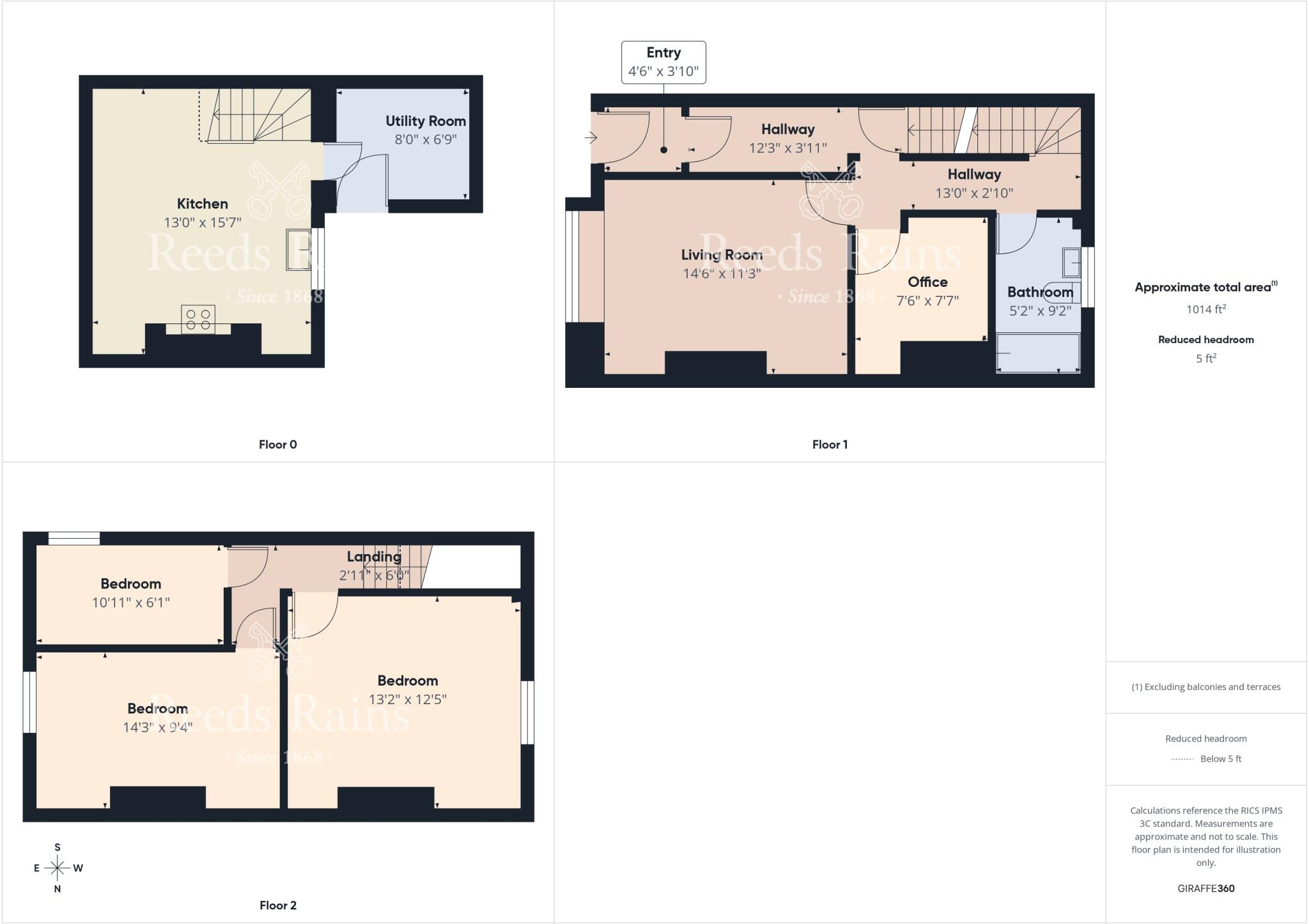 Lydia Terrace, Newfield, Bishop Auckland, Durham, DL14 floorplan