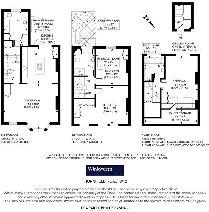 Thornfield Road, London, W12 floorplan