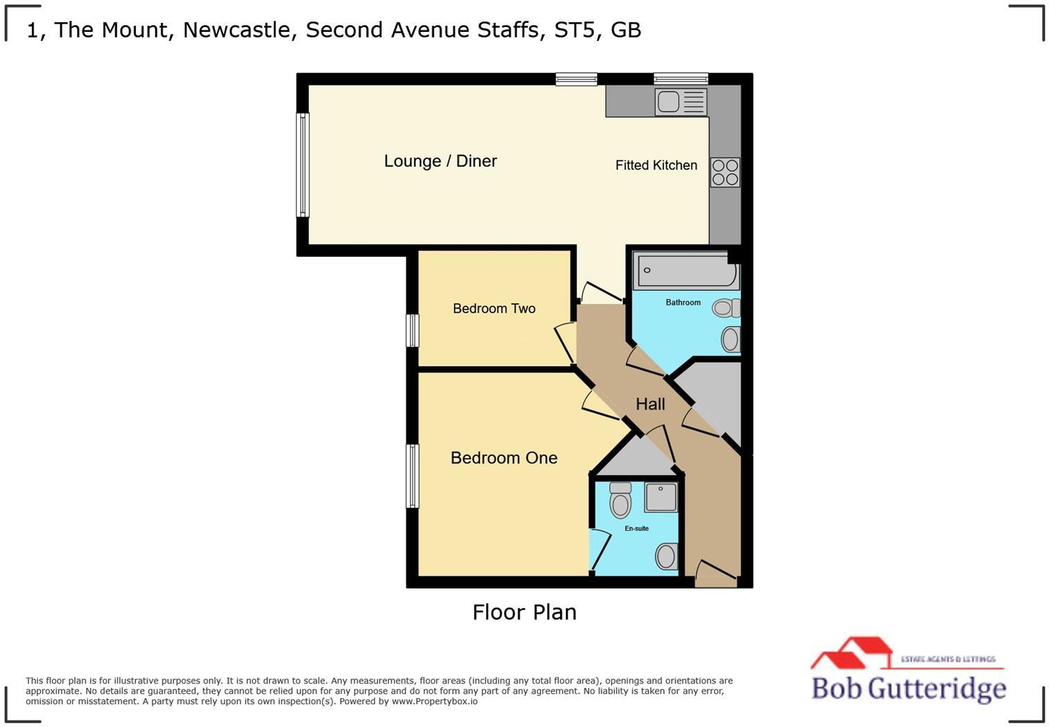 The Mount St Georges, Second Avenue, Newcastle floorplan