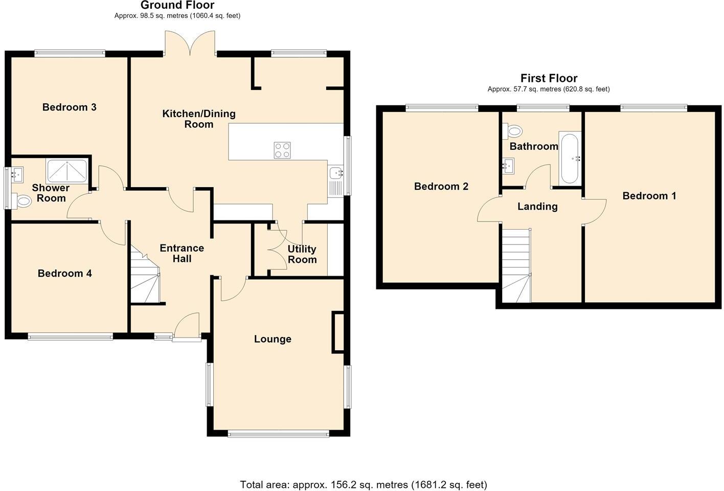 Waudby Close, Walkington, Beverley floorplan