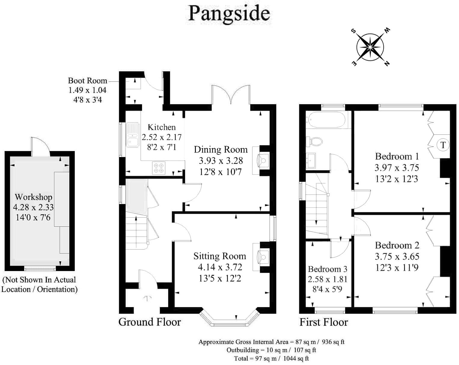 School Road, Compton, Newbury, Berkshire, RG20 floorplan
