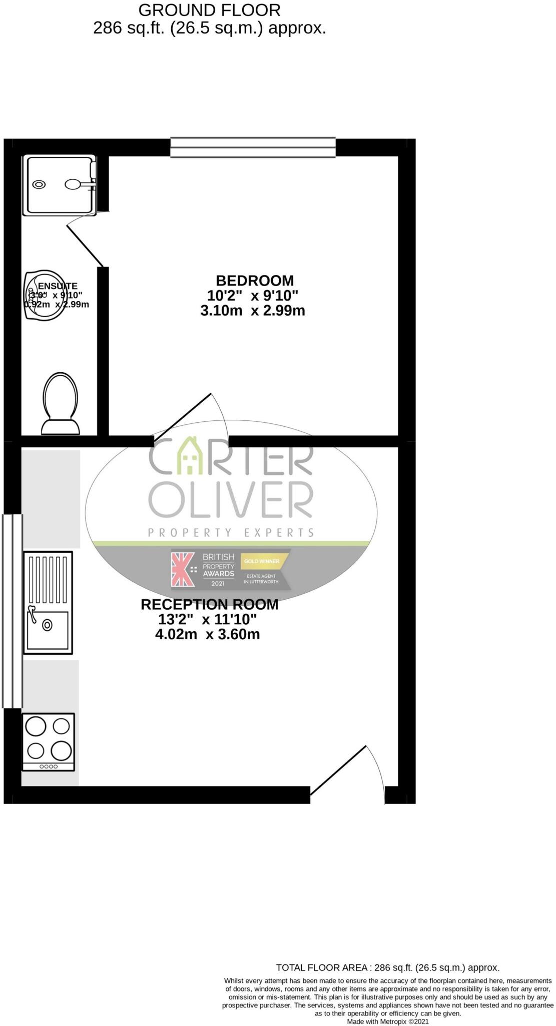 Bank Street, Lutterworth, LE17 floorplan