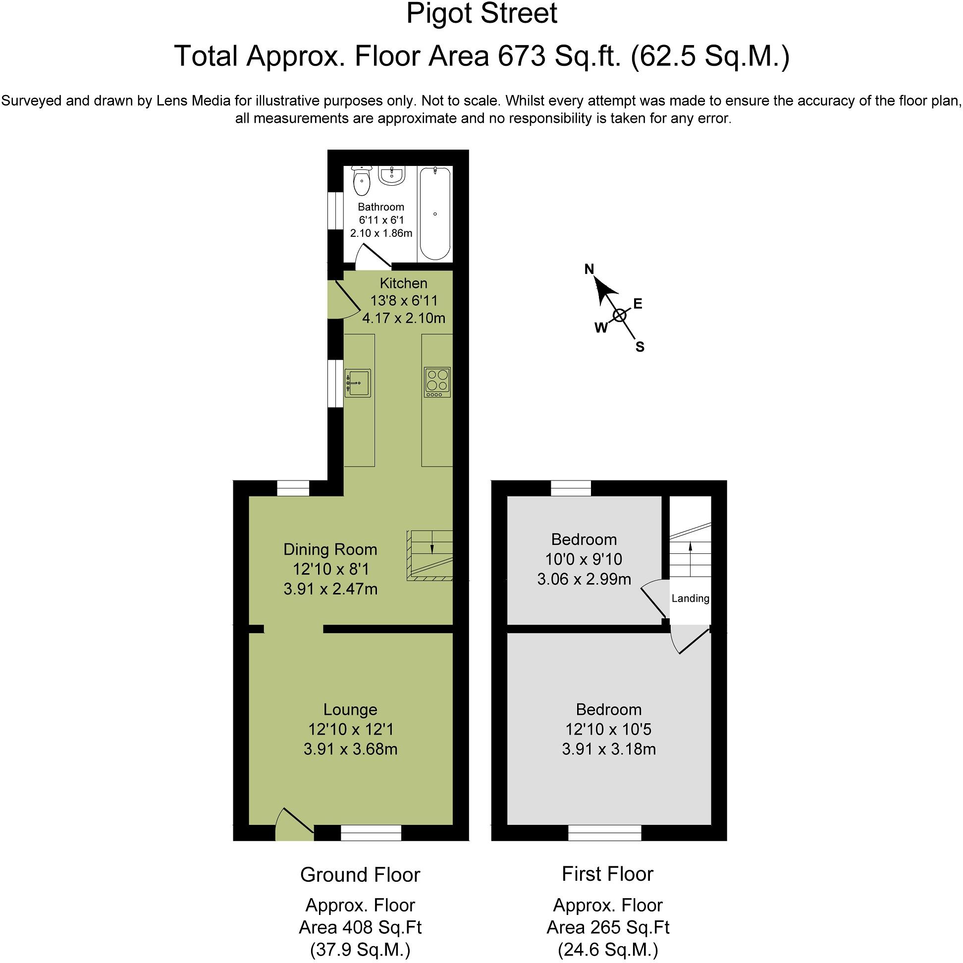 Pigot Street, St. Helens, Merseyside. WA10 2EU floorplan