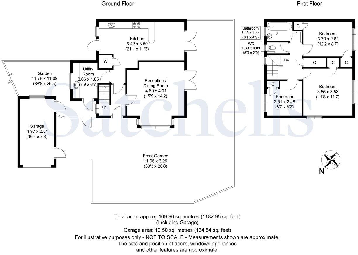 Wilbury Close, Letchworth Garden City, SG6 floorplan