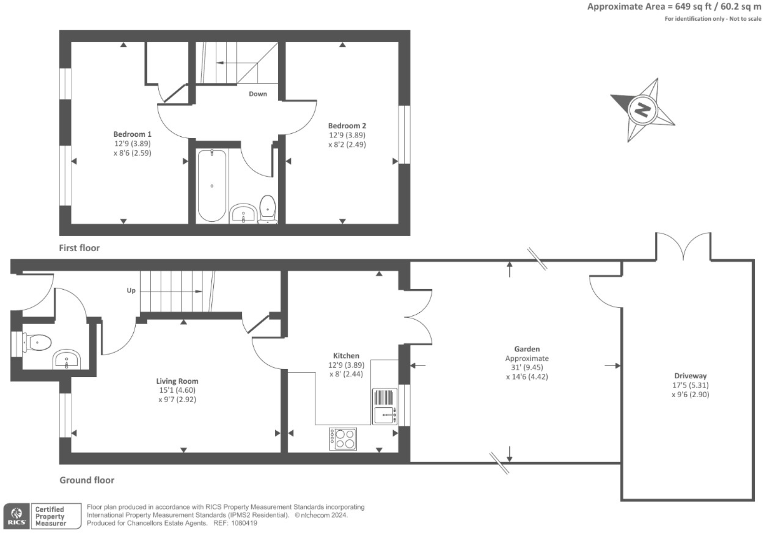 Olley Crescent, Witney floorplan
