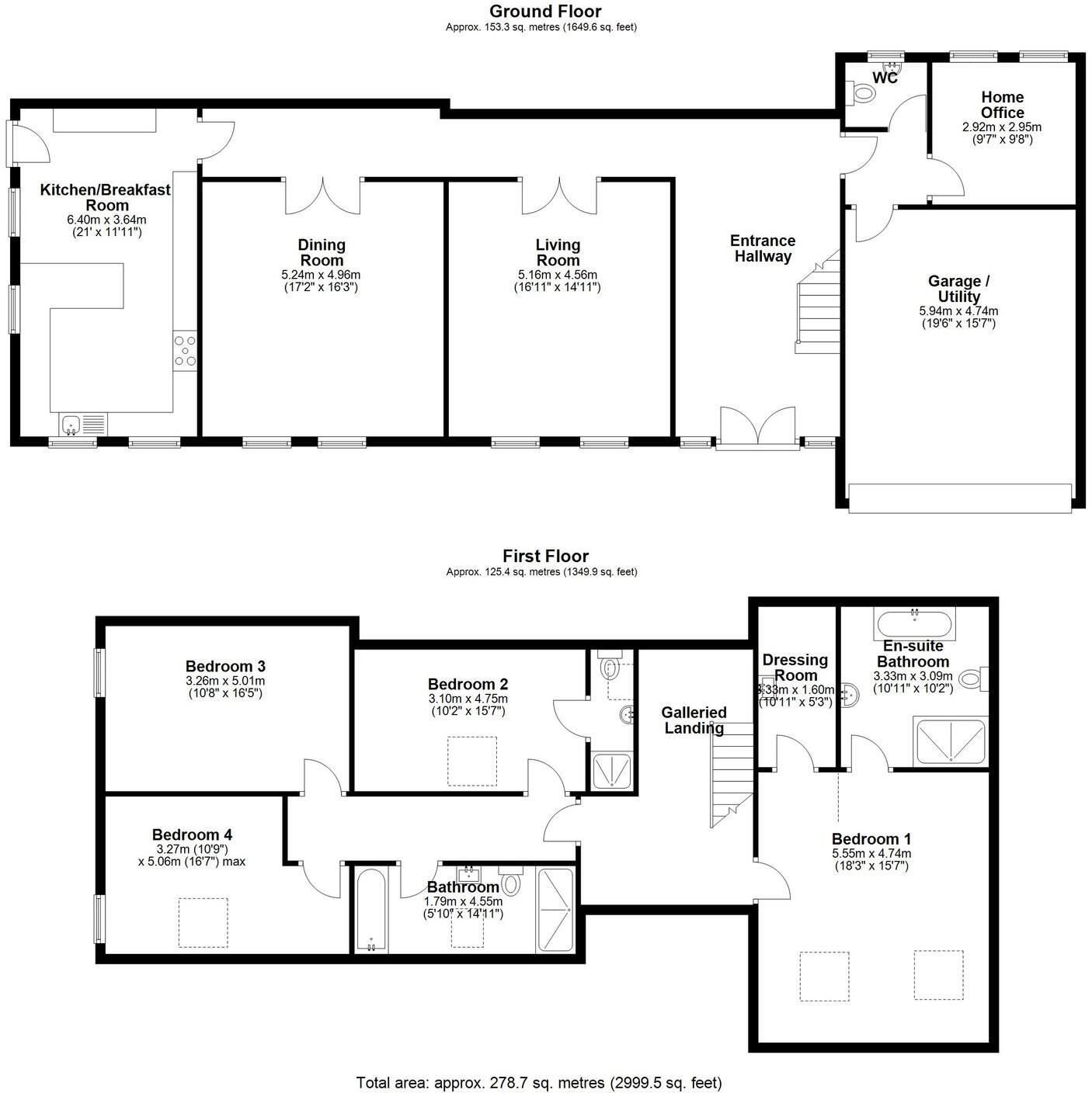Doles Lane, Bretherton, PR26 9BA floorplan