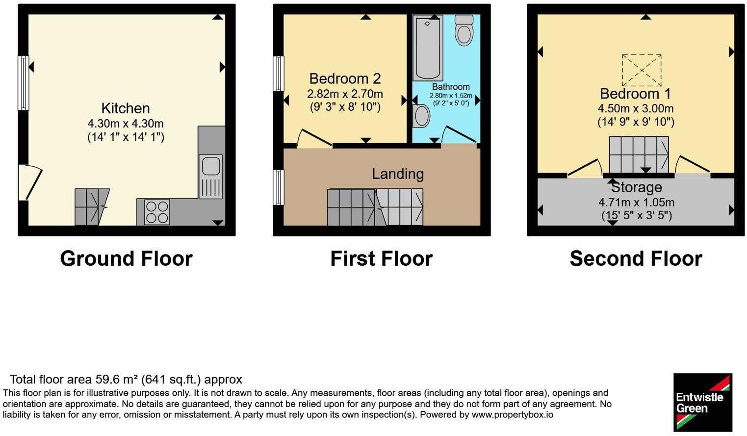 Sun Terrace, Todmorden, West Yorkshire, OL14 floorplan