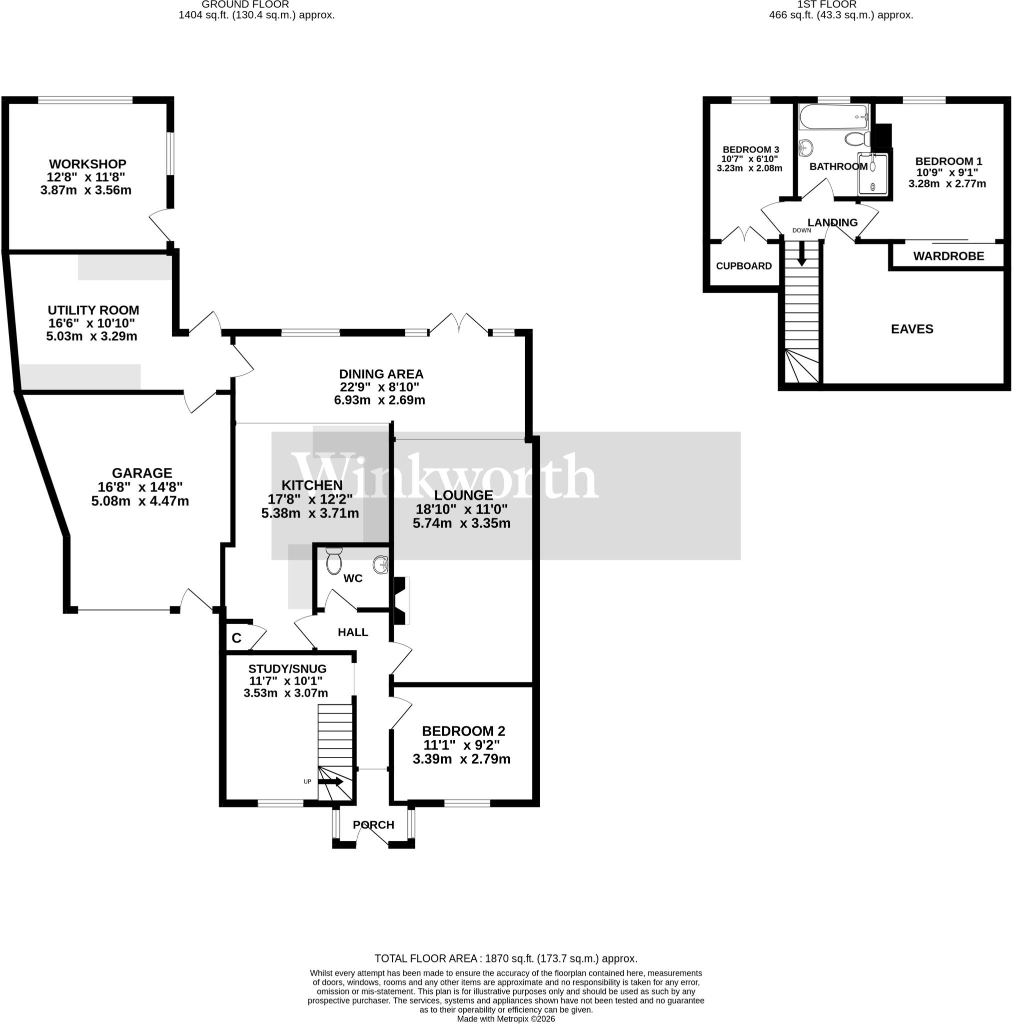 Park Road, Spixworth, Norwich, Norfolk, NR10 floorplan