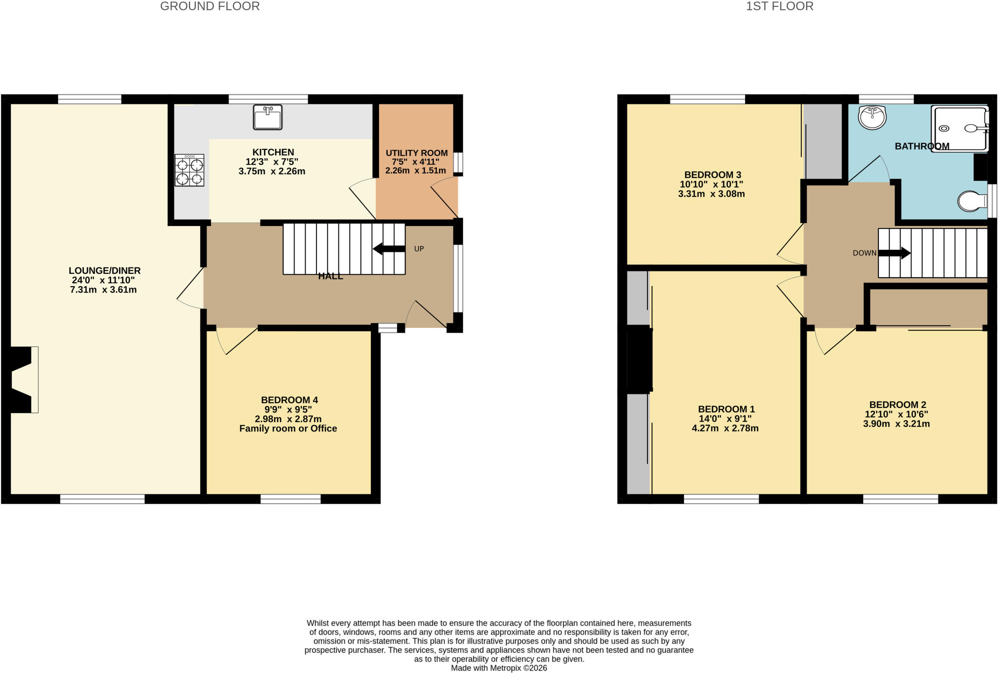 Glen Grove, East Kilbride, G75 floorplan