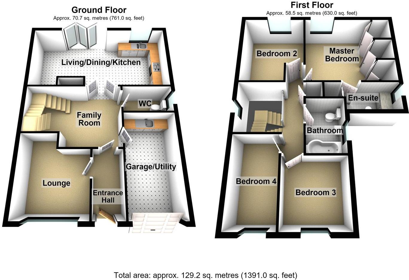 Pochin Drive, Market Harborough floorplan