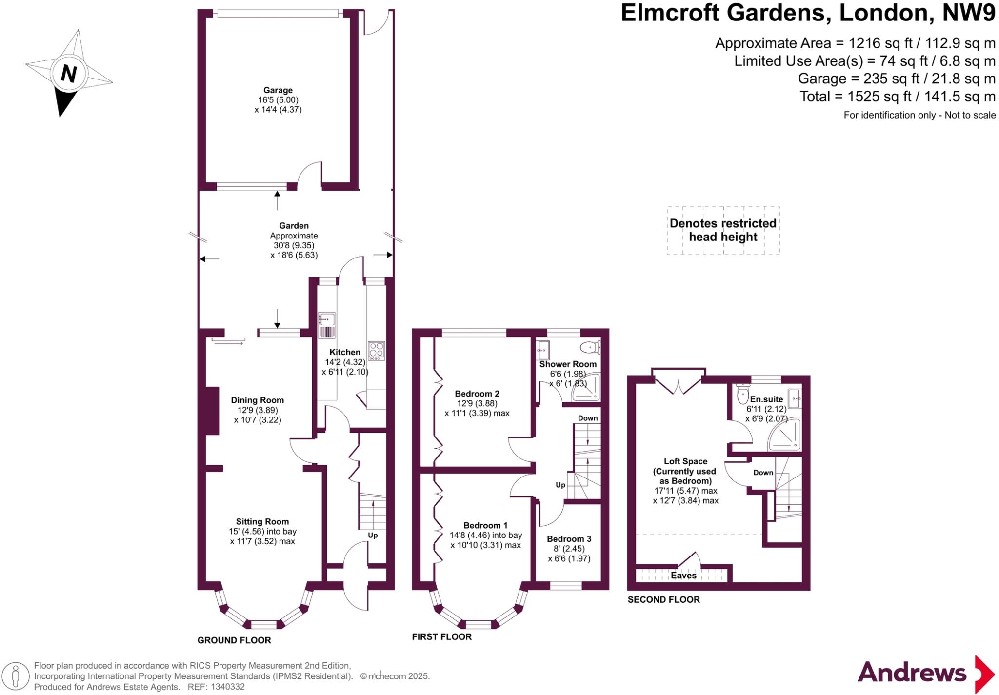 Elmcroft Gardens, London, NW9 floorplan