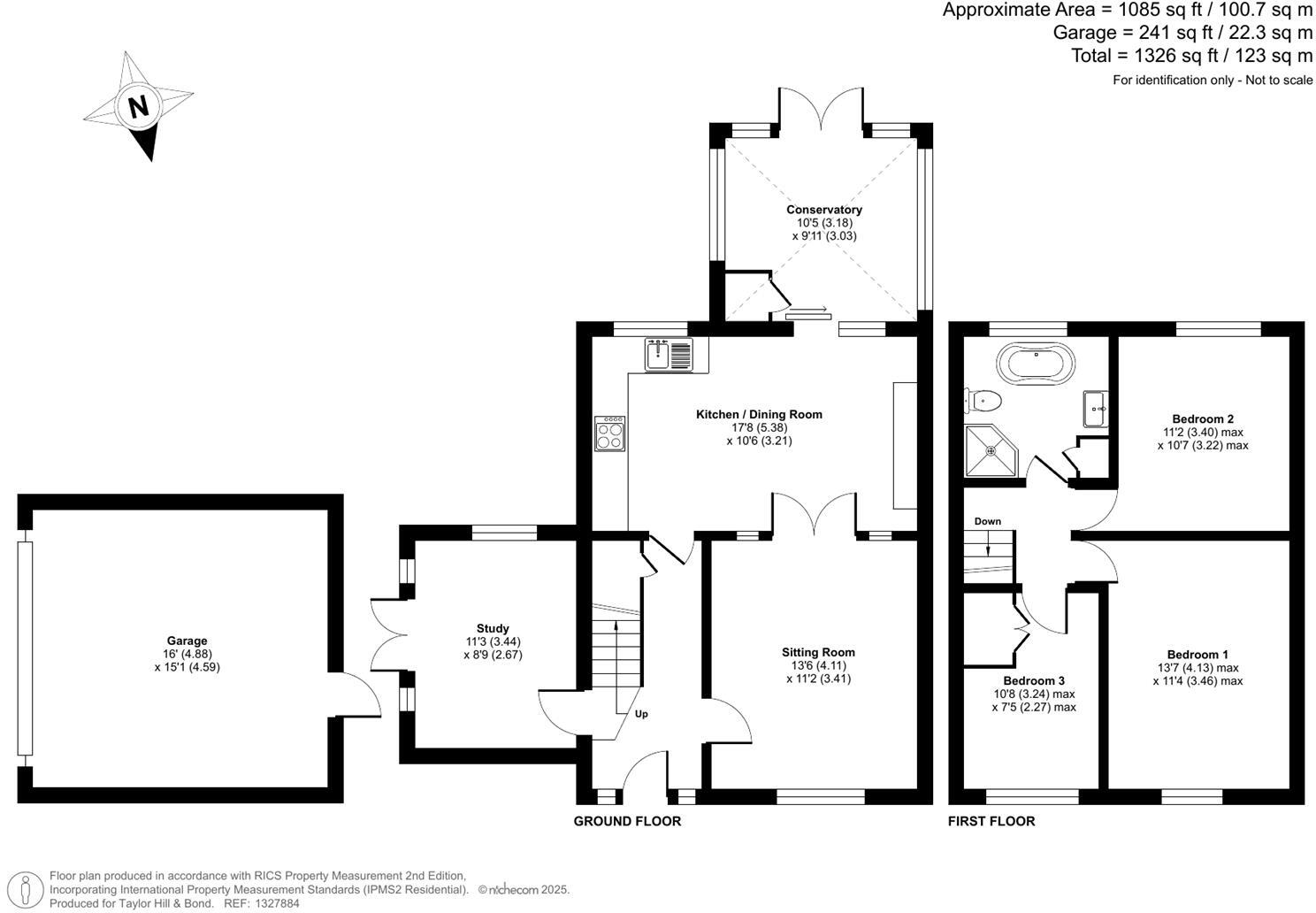 Hollam Crescent, Fareham floorplan