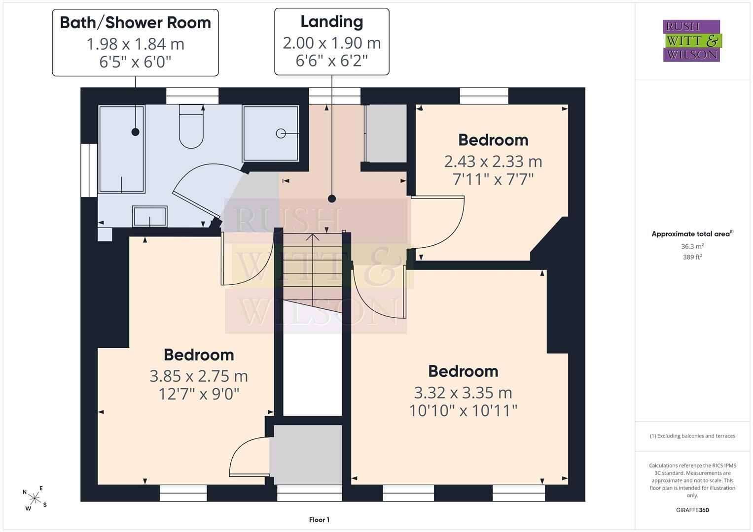 The Street, Sedlescombe, Battle floorplan