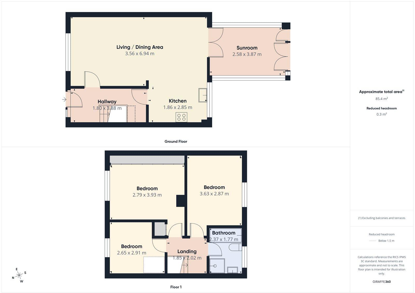 Bishport Avenue, Bristol, BS13 floorplan