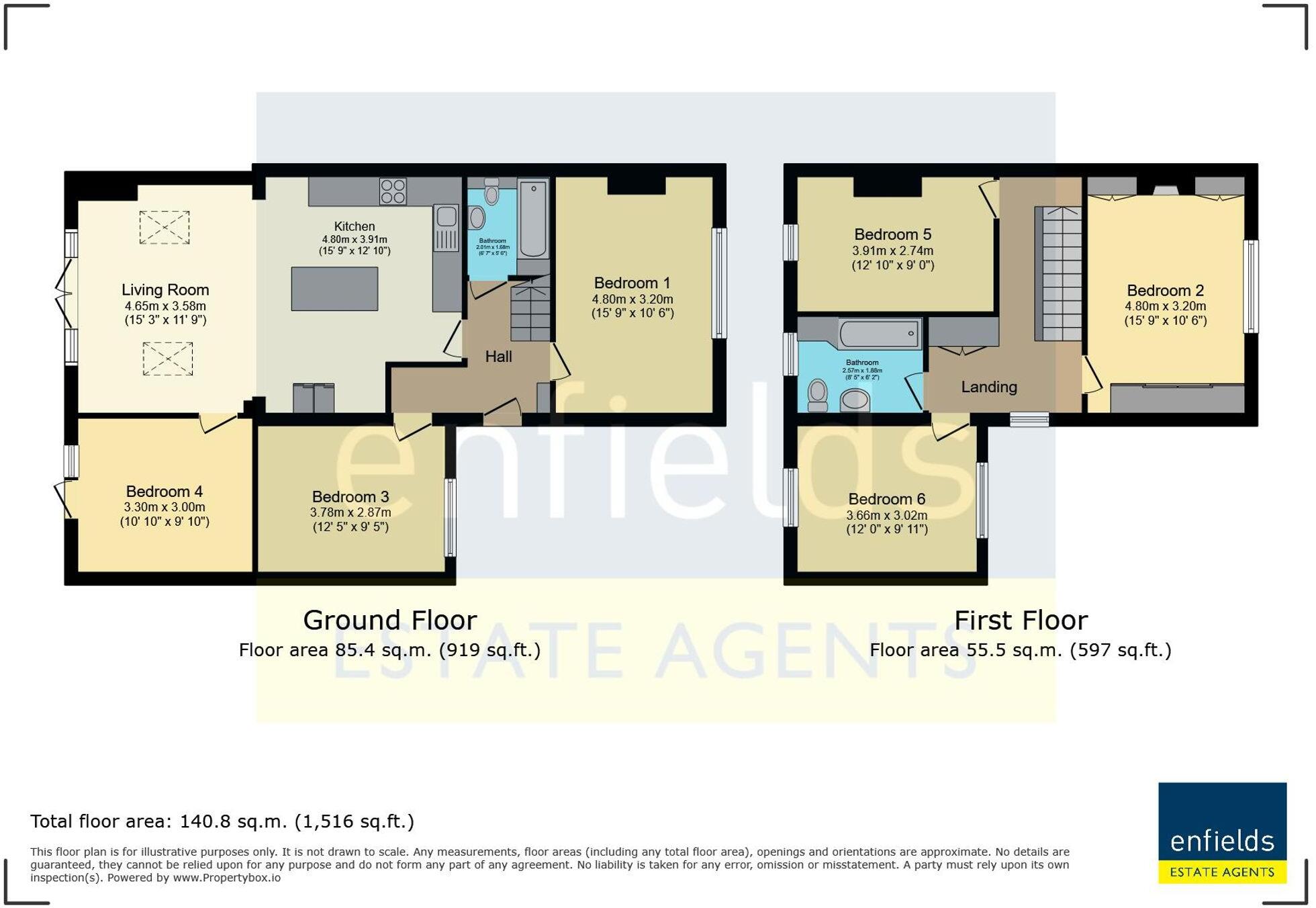 Wallisdown Road, Poole, BH12 floorplan
