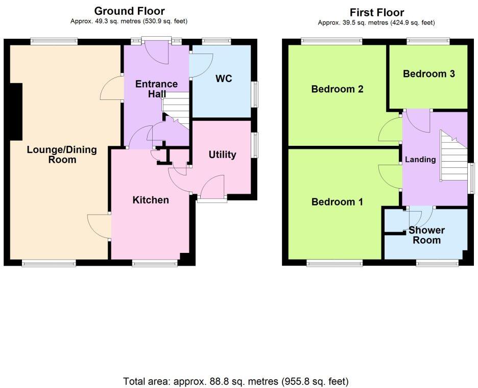 Hall Drive, Asfordby floorplan