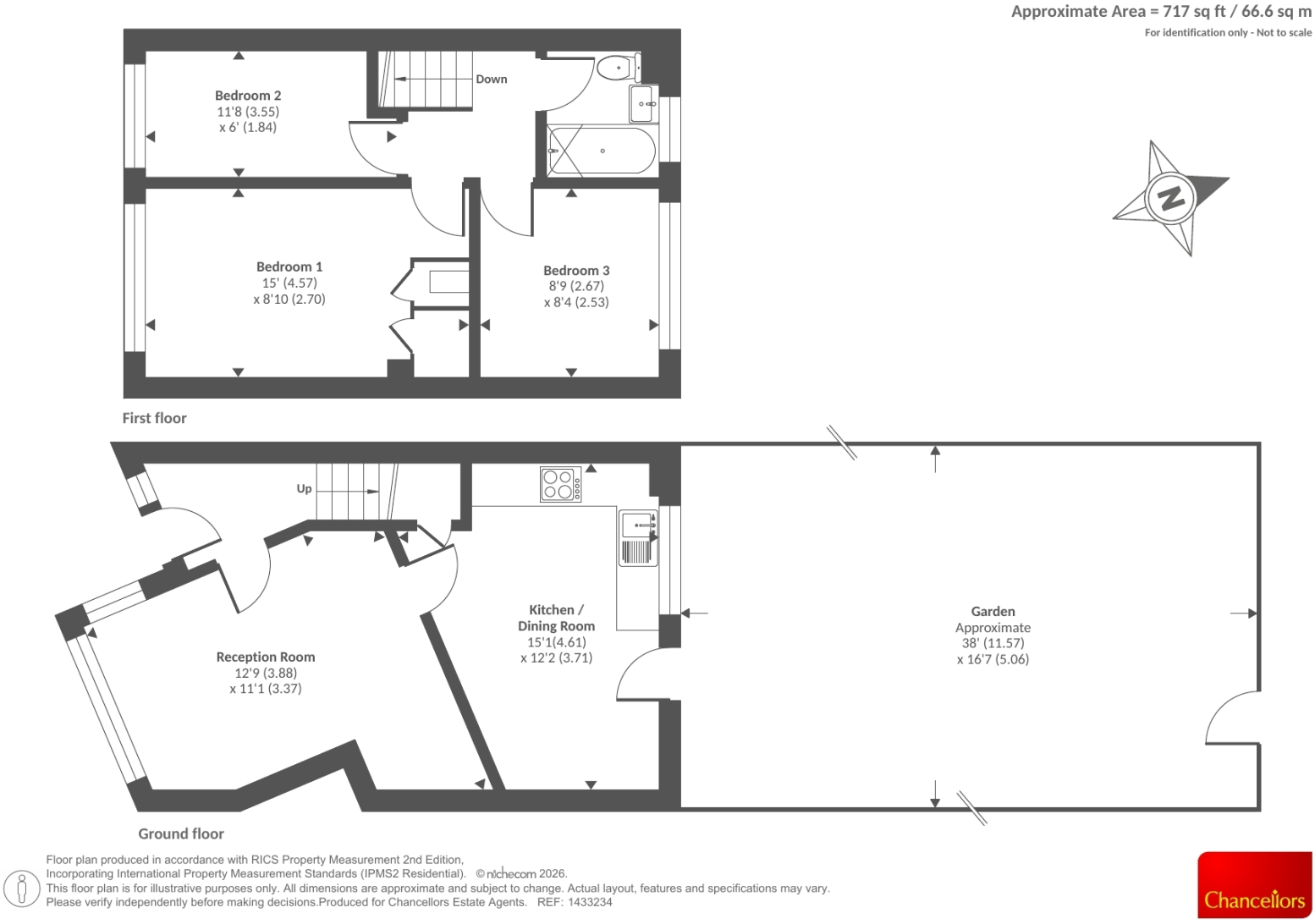 Vincent Road, Thatcham floorplan