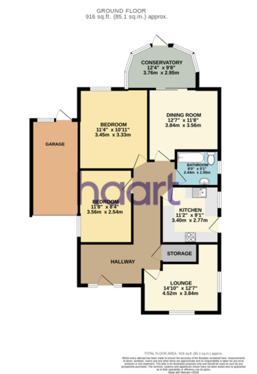 Blackshots Lane, Stifford Clays floorplan
