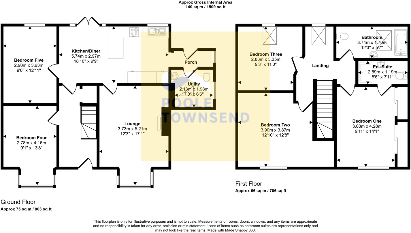 Hazeldene, Hazelgarth, Allithwaite, Grange over Sands floorplan