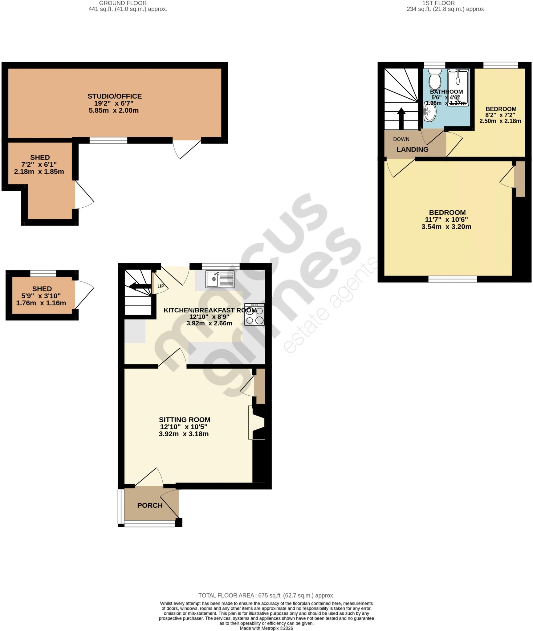 Nep Town Road, Henfield floorplan