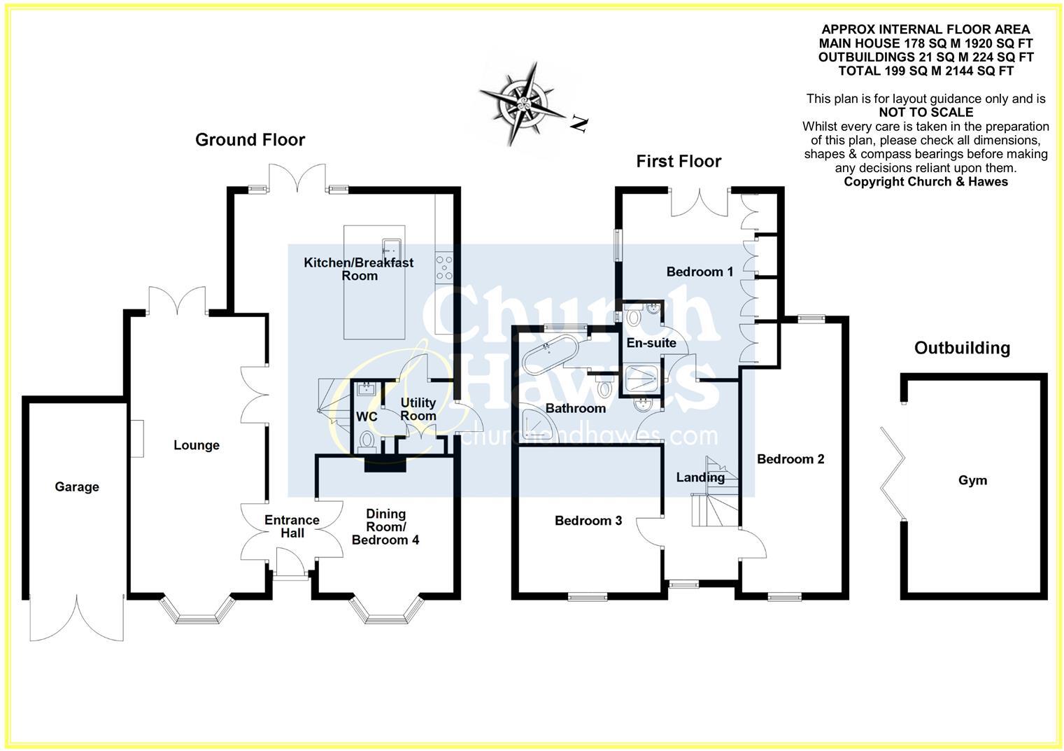 Bicknacre Road, Danbury floorplan