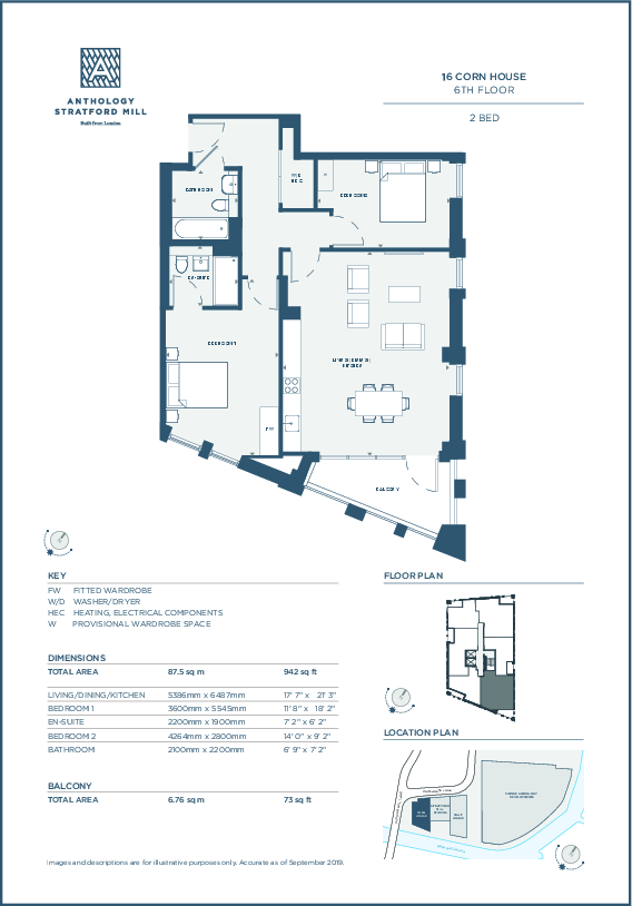 Corn House, London, E15 floorplan