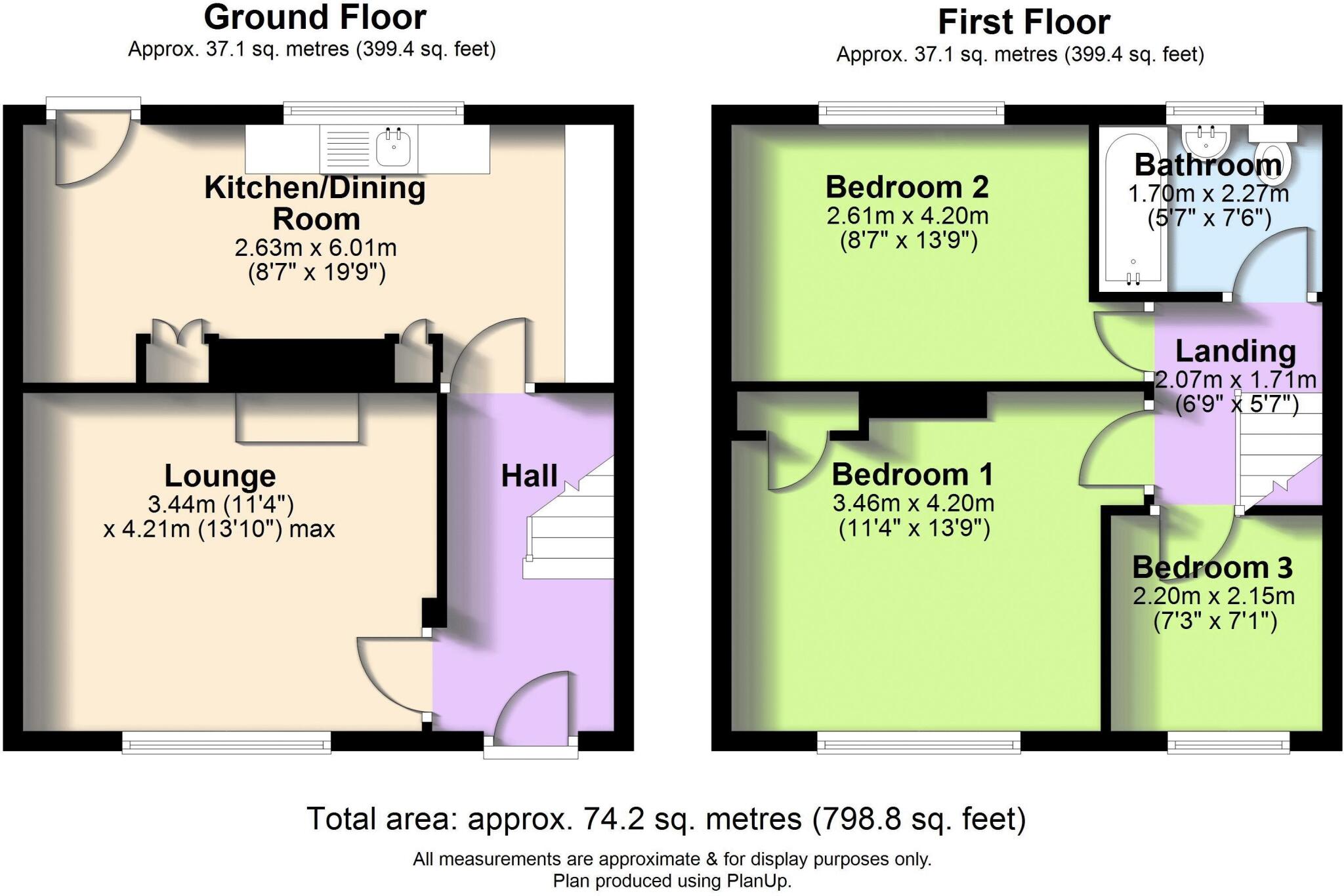 Walden Crescent, Chirk floorplan