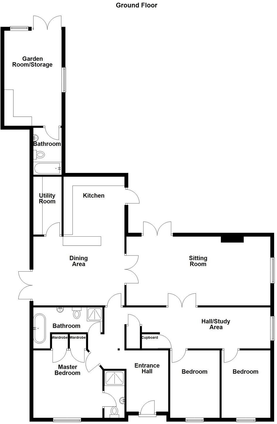 Winchester Road, Countesthorpe, Leicester, Leicestershire. LE8 5PN floorplan