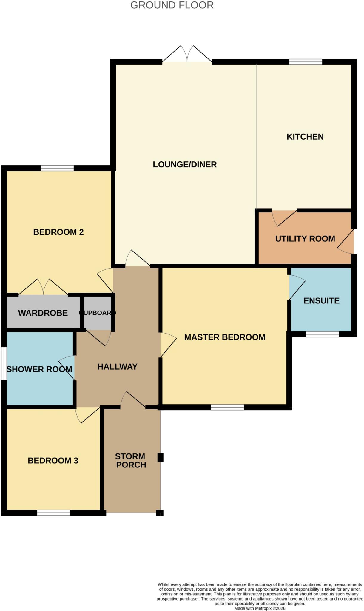 Old Main Road, Old Leake, PE22 floorplan