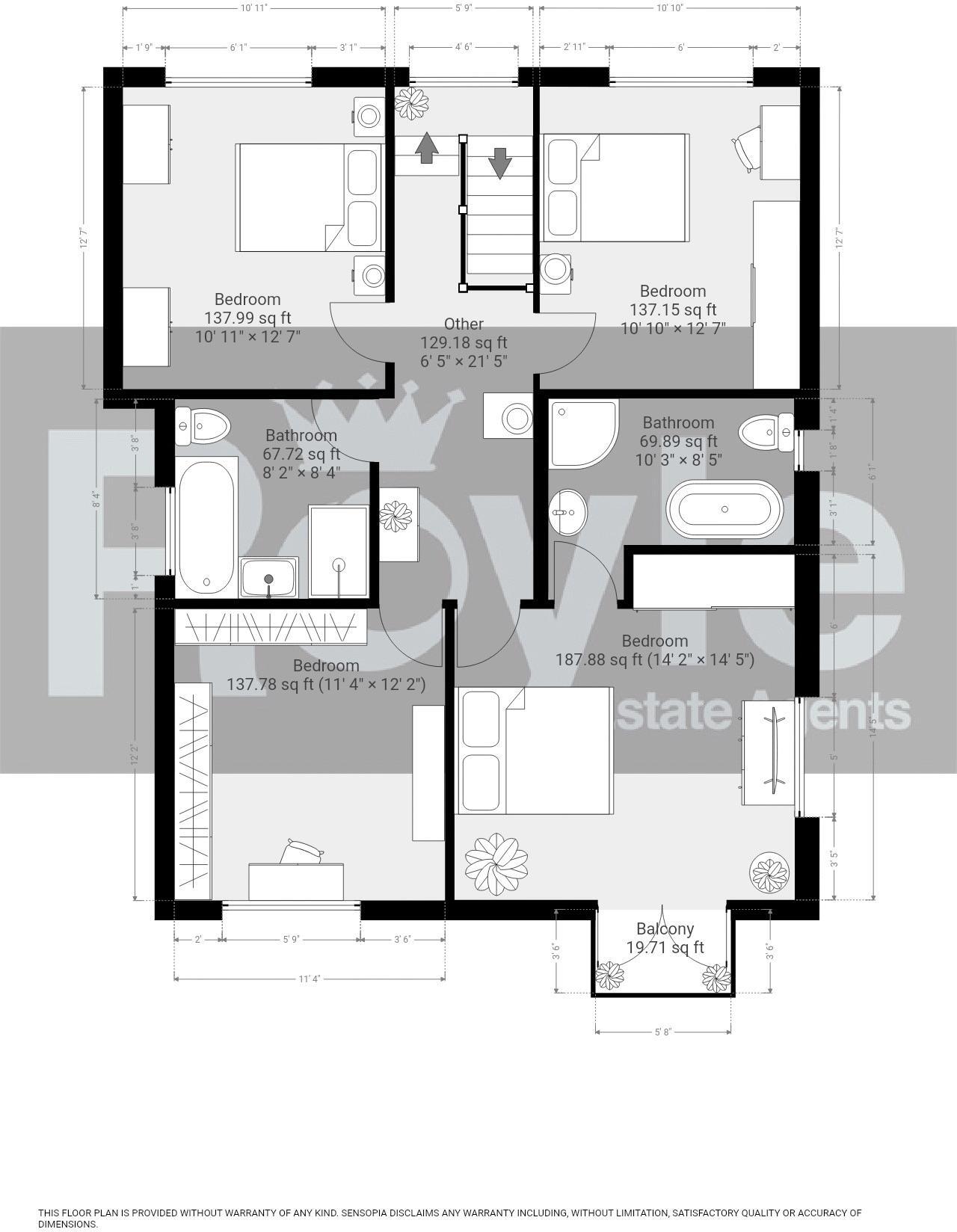 No. 16, Longhouse Lane, Poulton-le-Fylde. floorplan