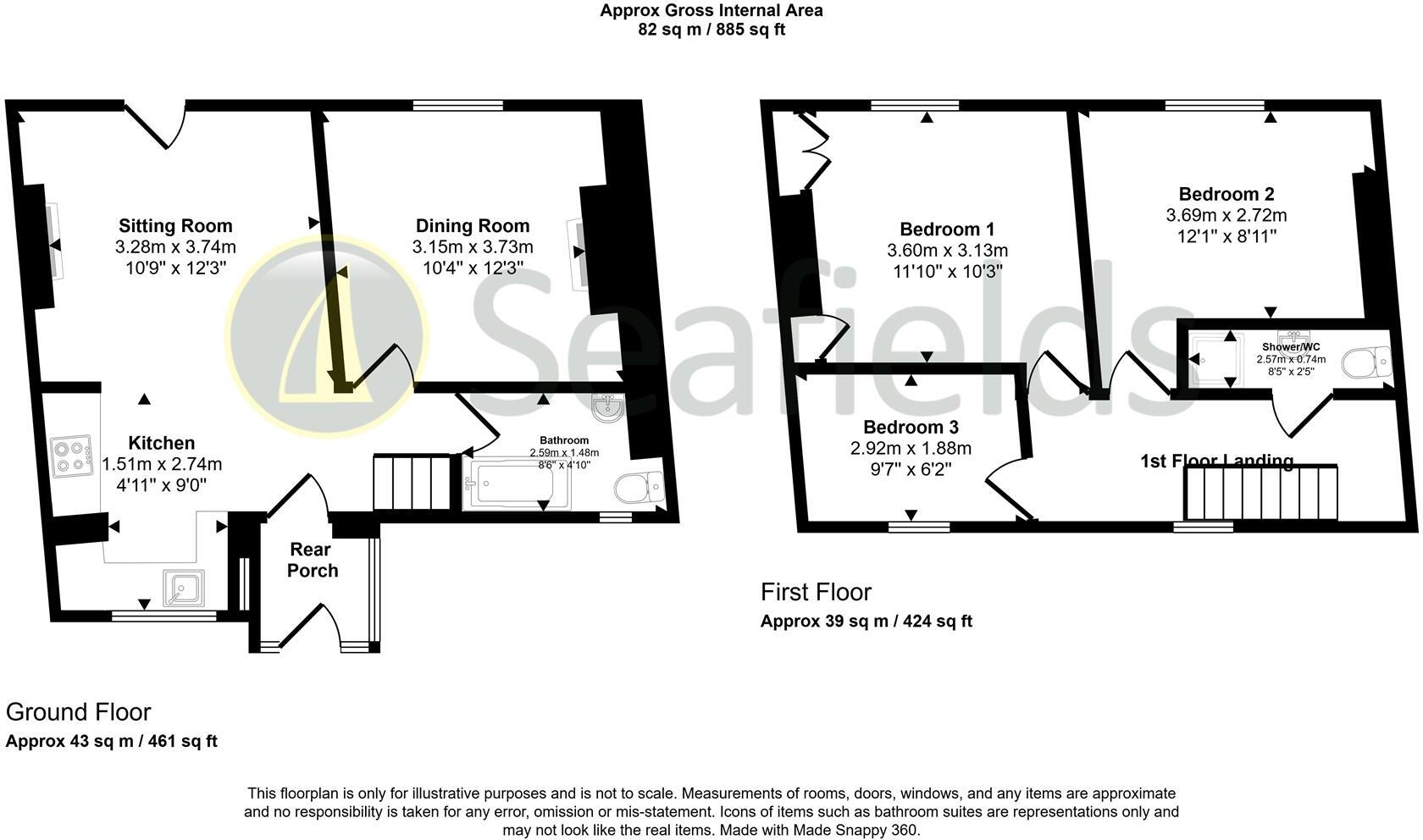 Esplanade, Ryde, PO33 2DZ floorplan