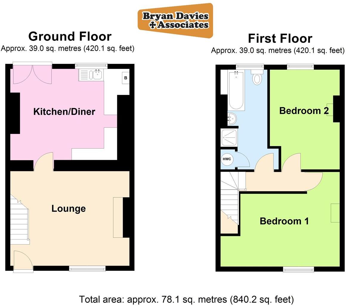 Bay View Terrace, Great Orme, Llandudno floorplan