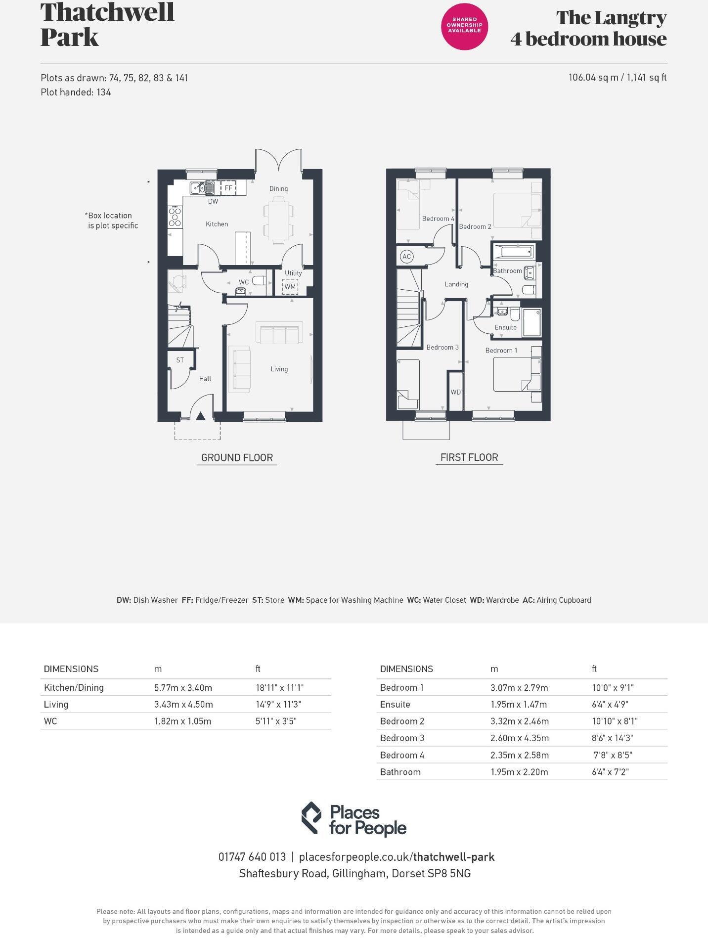 Thatchwell Park , 
Shaftesbury Road, 
Gillingham, 
Dorset, 
SP8 5NG floorplan