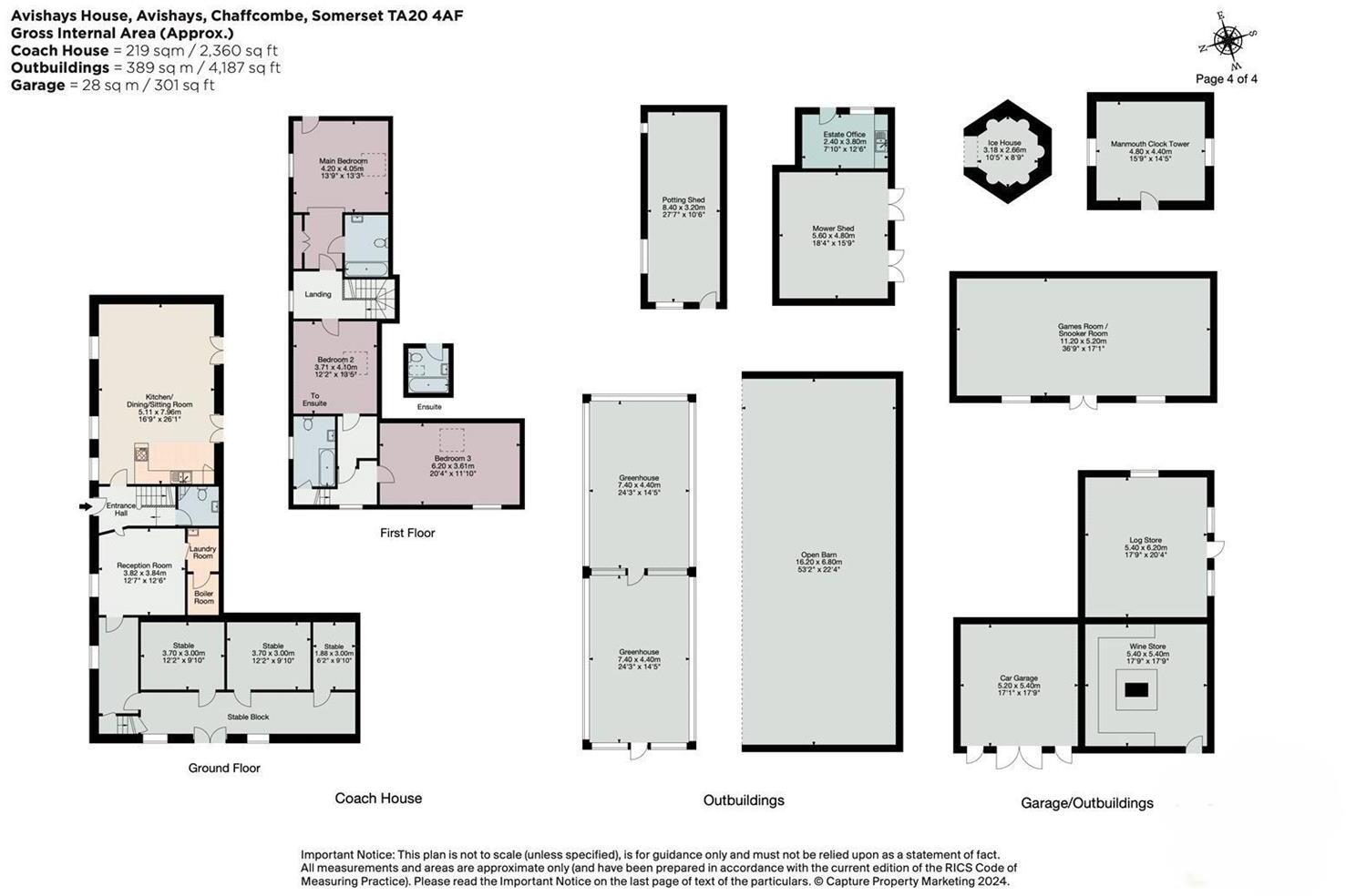 Avishays, Chaffcombe floorplan