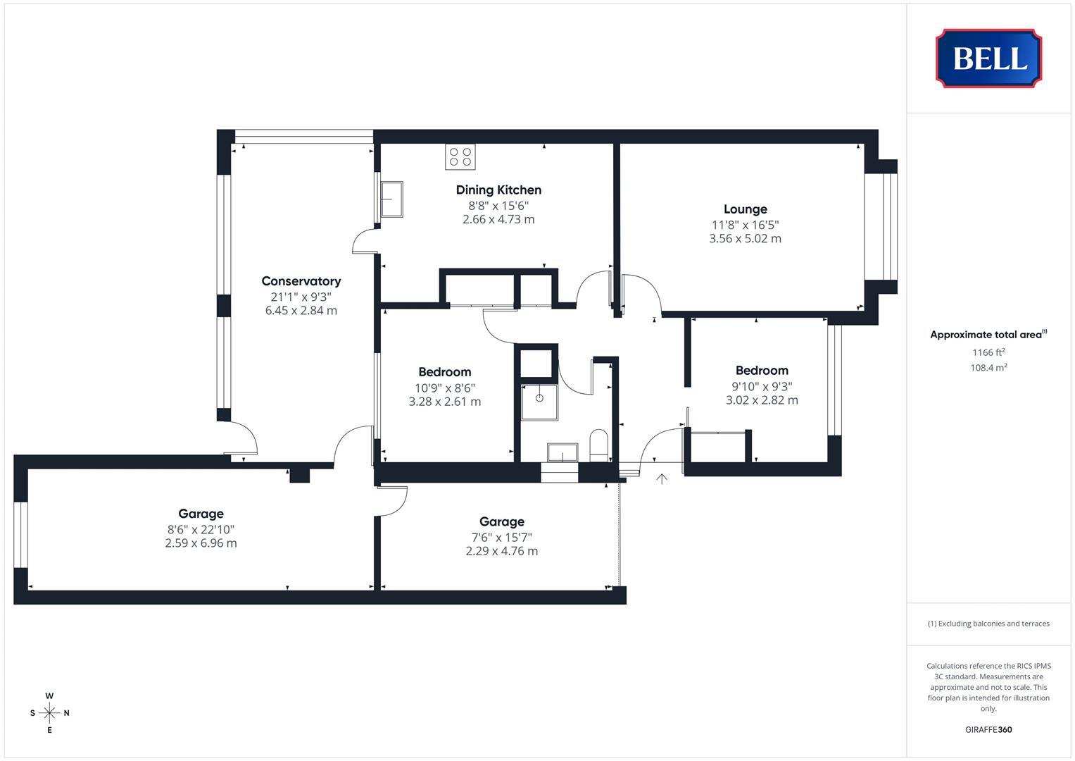 27 Banovallum Gardens, Horncastle floorplan
