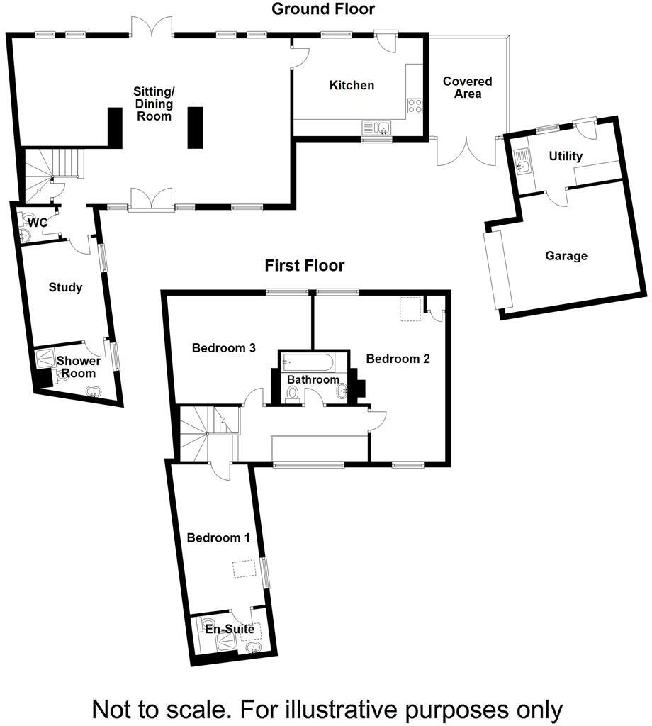 High Street, Crick, Northampton floorplan