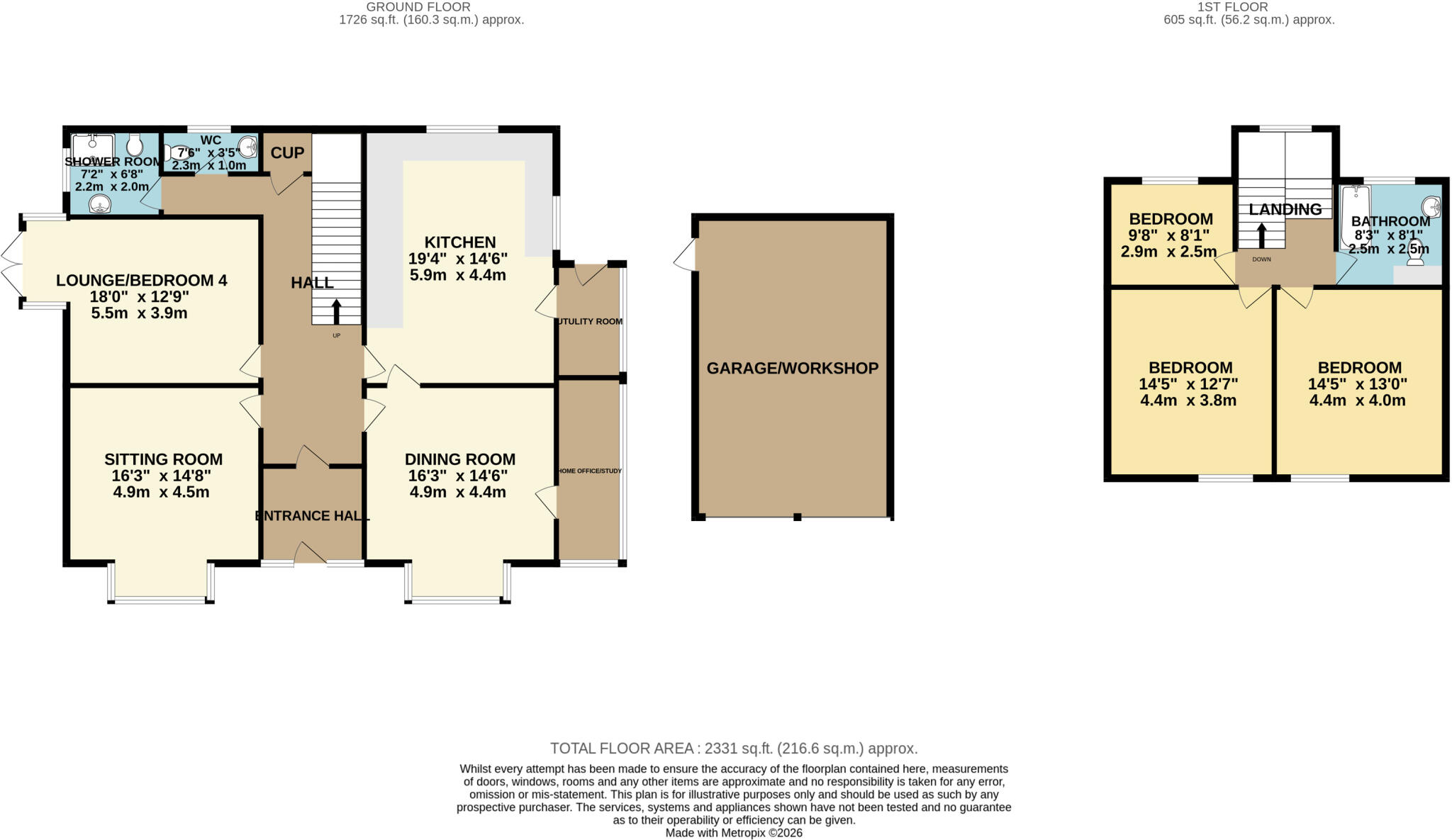 Furze Hill Road, Ilfracombe, North Devon, EX34 floorplan