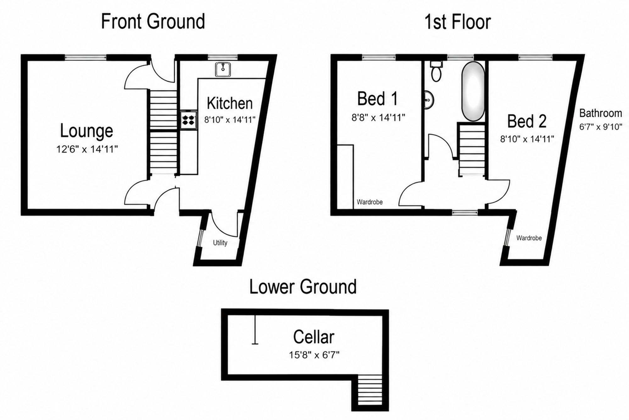 Adelphi Road, Huddersfield, HD3 floorplan