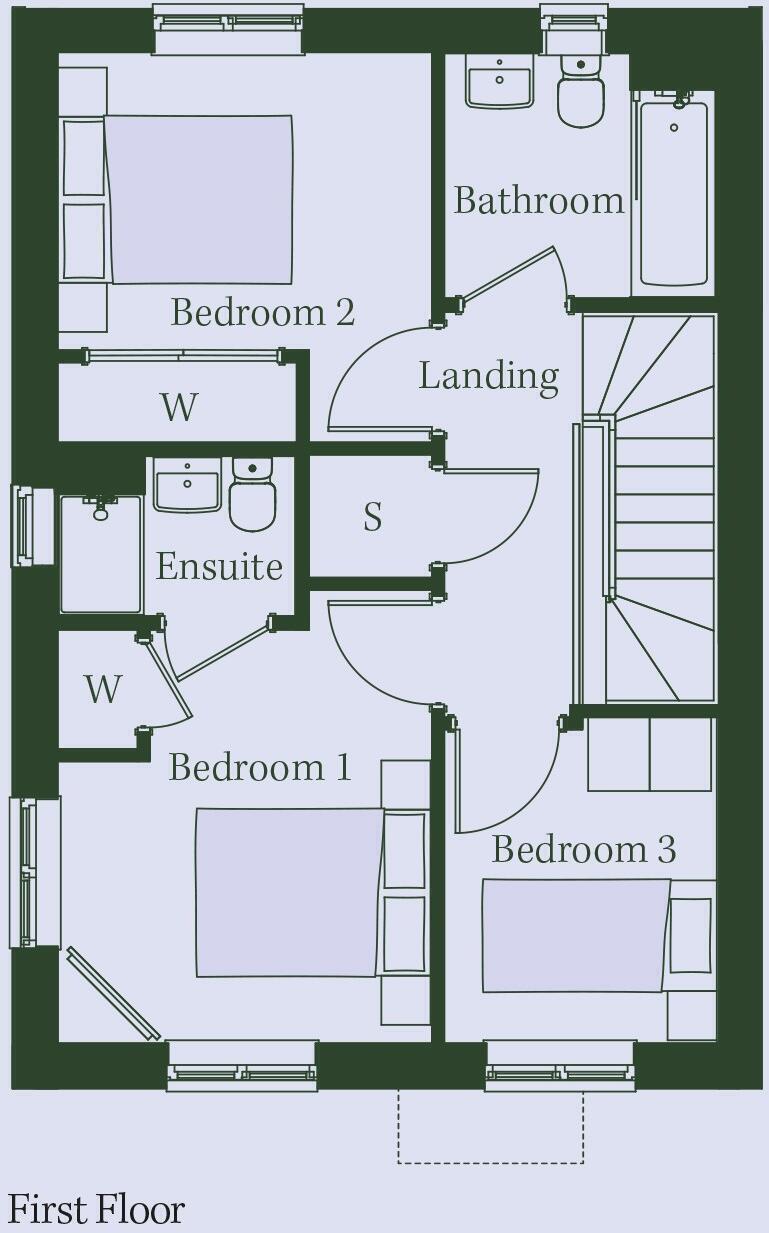 Bergamot Way, St. Neots floorplan