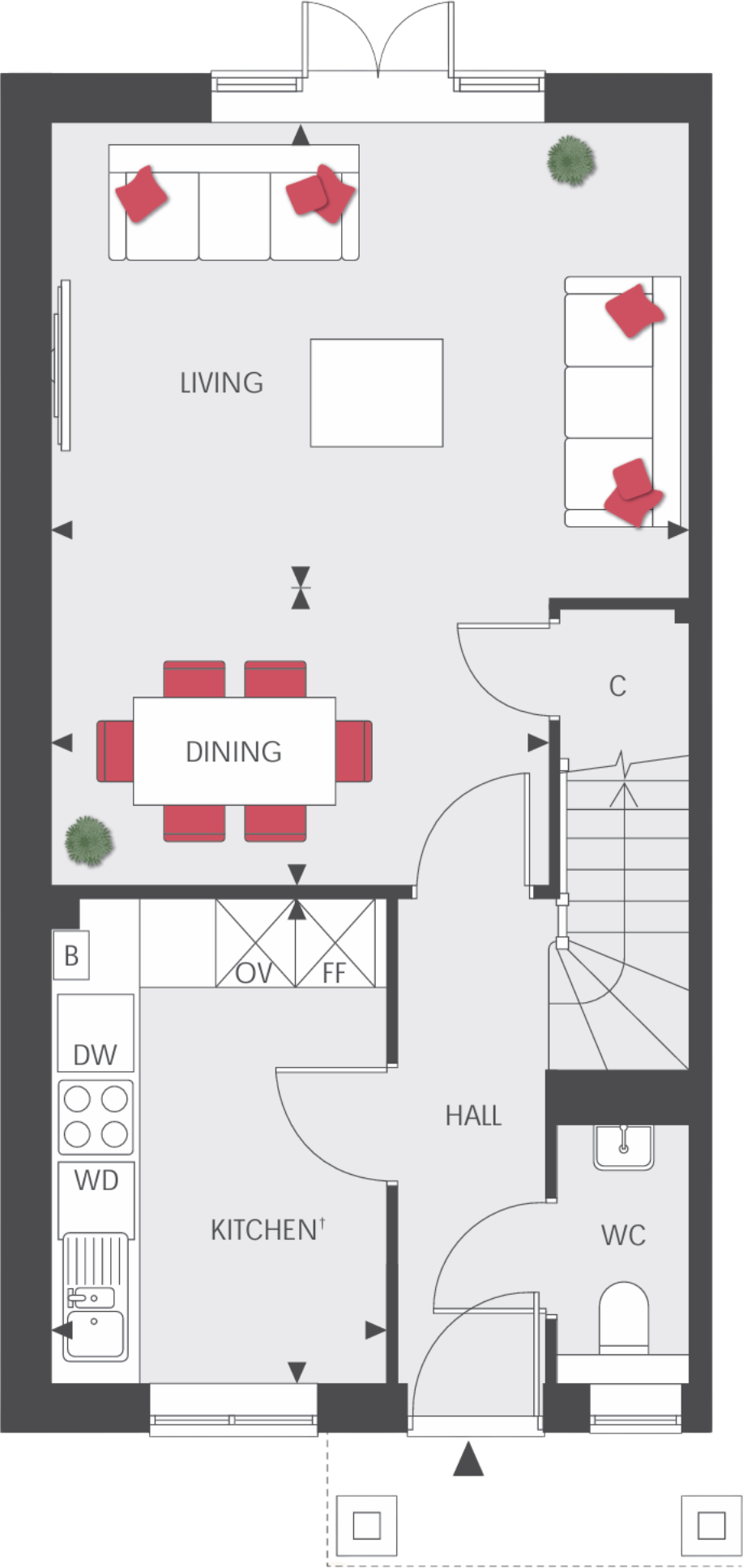 Off Calvin Thomas Way, Wallingford, 
Oxfordshire 
OX10 0FQ floorplan