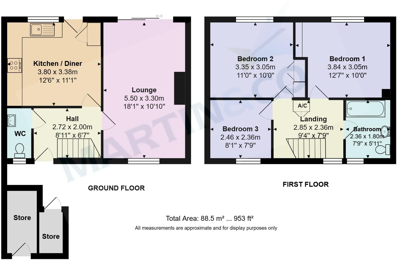 Ibbertson Way, Bournemouth floorplan