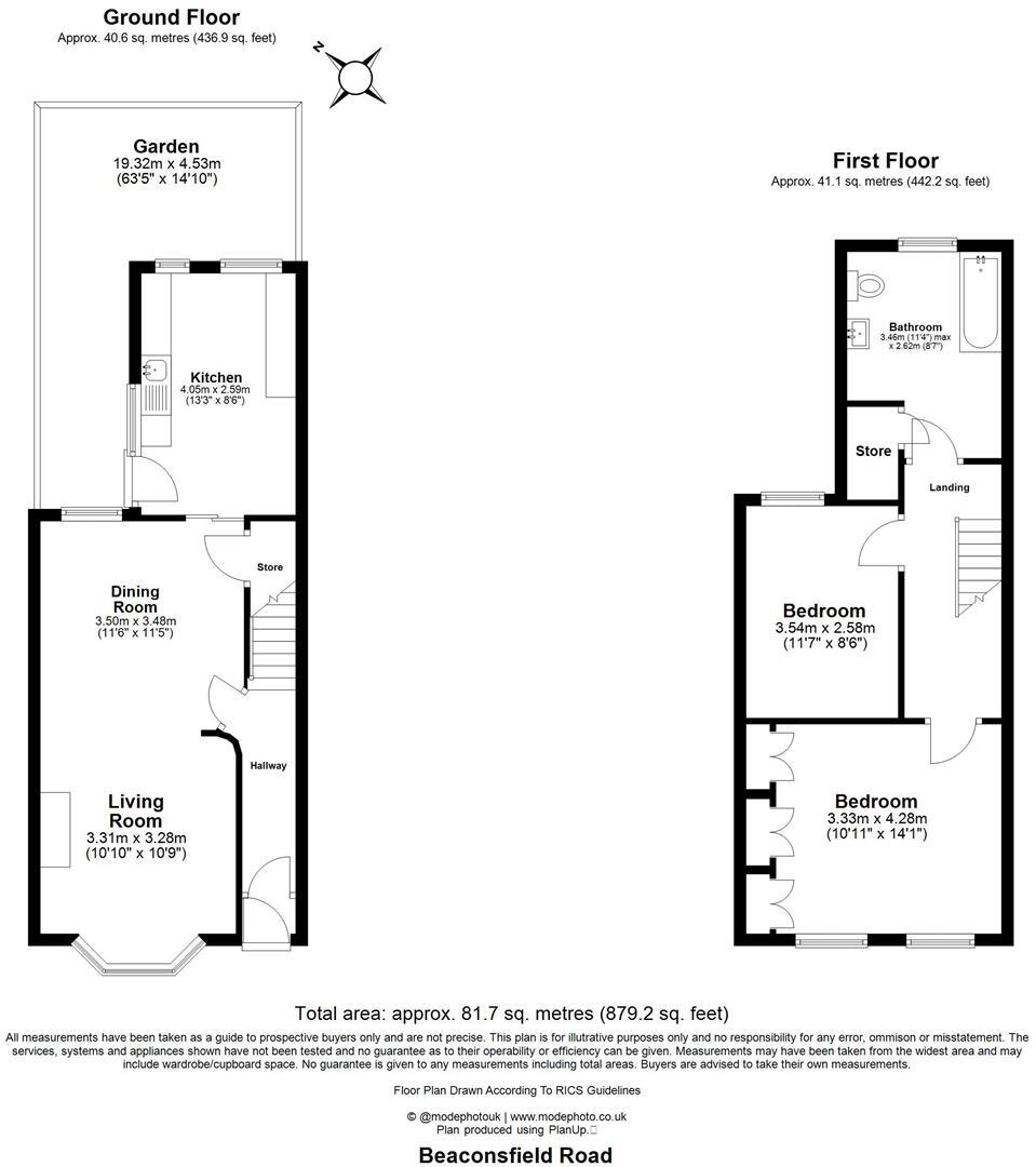 Beaconsfield Road, Enfield floorplan