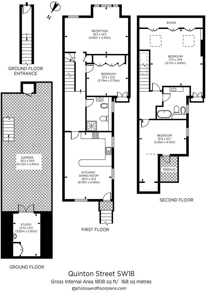 Quinton Street, Earlsfield floorplan