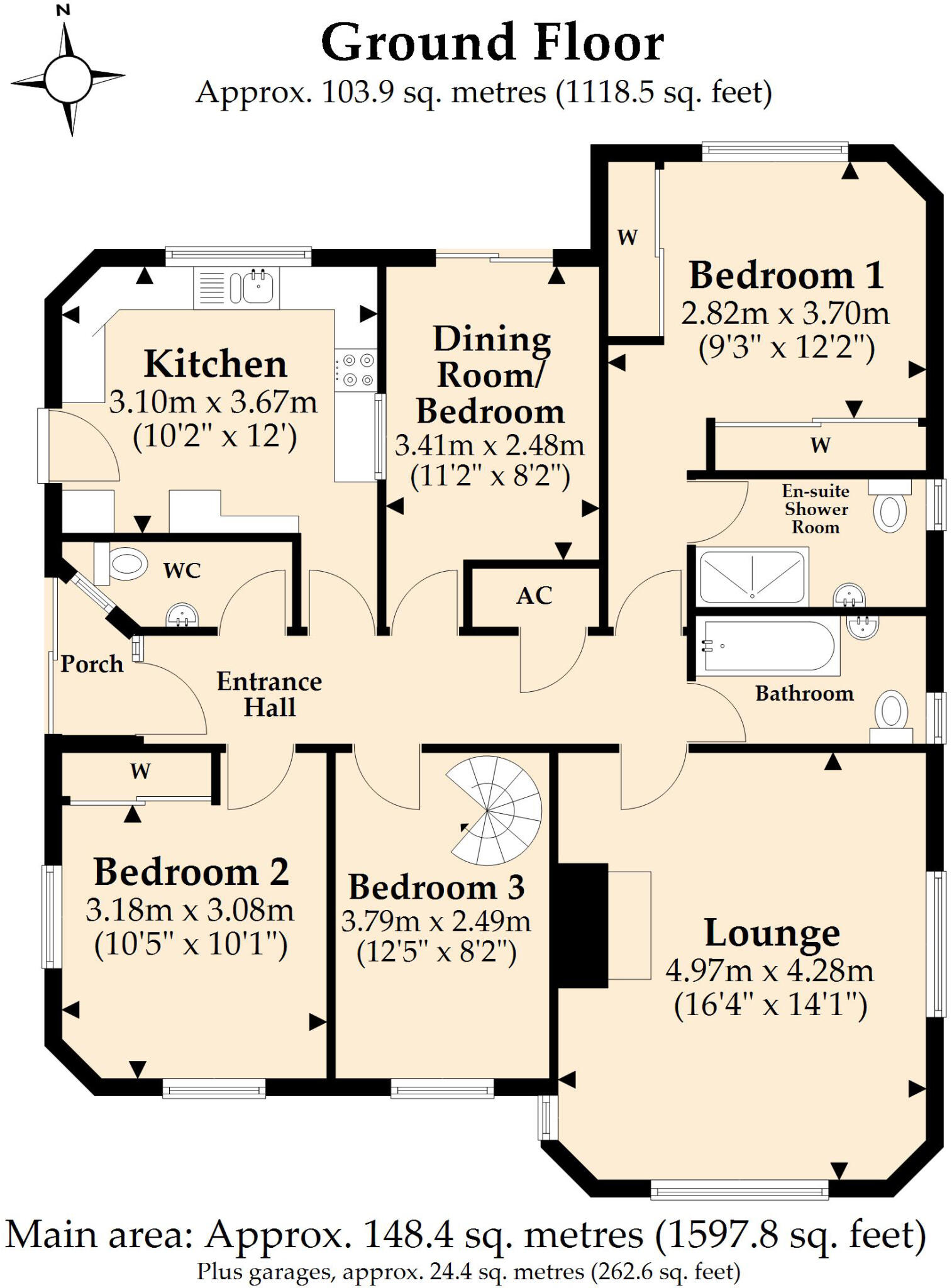 Greensome Drive, Ferndown, Dorset, BH22 floorplan