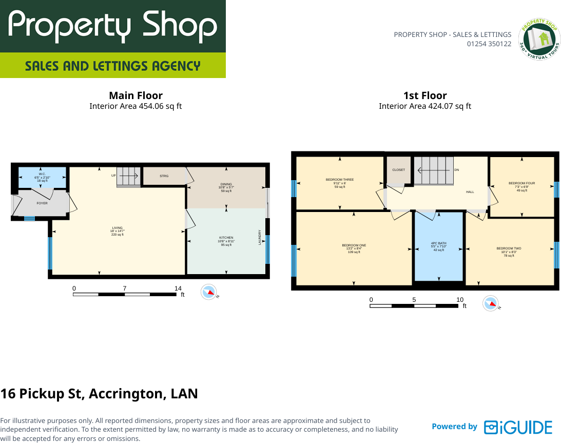 Pickup Street, Accrington, Lancashire, BB5 floorplan