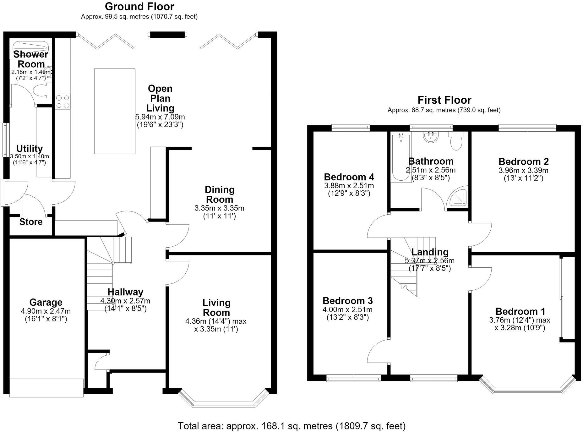 Belmont Road, Bramhall, SK7 floorplan